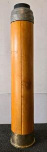 WWII U.S. Navy 6-Inch Dummy Cartridge MK.2, 1944, Serial U.S.N. 163378