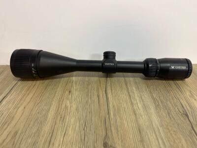 Vortex Crossfire 4-12x50 AO Rifle Scope, 1" Tube, Adjustable Objective, Duplex Reticle, Matte Black