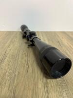Redfield 10X Rifle Scope, Fixed Power, AO, Duplex Reticle, Serial AB69536, Weaver Rings - 4