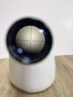 Redfield 10X Rifle Scope, Fixed Power, AO, Duplex Reticle, Serial AB69536, Weaver Rings - 7