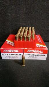 Federal .32 H&R Magnum 85gr JHP Ammunition, 50 Rounds per Box