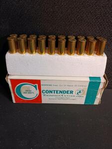 Thompson/Center .44 Cal Hot Shot Cartridges &ndash; Contender, Vintage, 20 Rounds, Boxed, Lead #9 Shot