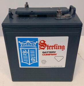 Sterling Rocket GC110 6V 215Ah Deep Cycle Battery for Golf Carts and Renewable Energy