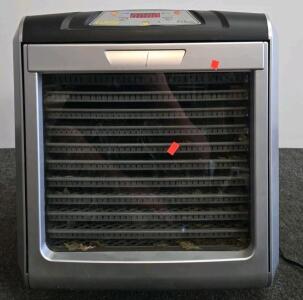 Cabela's 12-Tray Digital Food Dehydrator, Model 54-1648, 1,100W, 2,525 sq. in. Drying Space