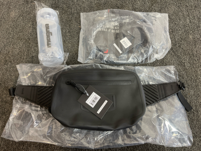 West Slope Hydration Kit &ndash; 40 oz Bladder, chest Pack, Quick-Release Straw (D)