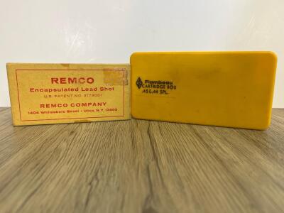 REMCO .45 ACP Encapsulated Lead Shot "Shot Caps" 50-Round Box w/ Flambeau Storage