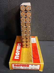 Norma .358 Norma Magnum 250gr Soft Point, 20rd Box, No. 19001, Swedish Manufacture