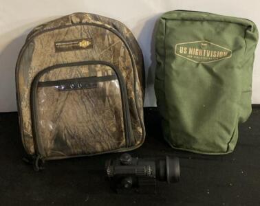 Aimpoint Night Vision Weapon Sight, Includes US Night Vision & Camo Cases, Picatinny Mount