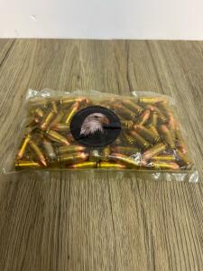 Military Ballistics Industries 9mm 124gr FMJ Ammunition, 100 Rounds