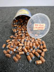 Approximately 400 Hempy .44 Caliber 240gr Hollow Point Bullets for Reloading
