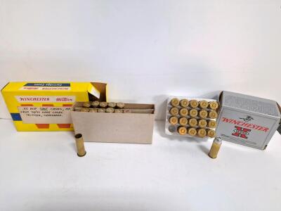 Winchester .45 Colt 225gr Silvertip HP 20rd & .45 ACP Shot Cases Custom Lot in Boxes