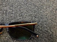 Versace Rectangular Tortoiseshell Sunglasses With Case, Medusa Logo, Acetate Frame, Unisex - 3