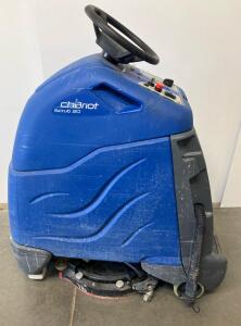Chariot iScrub 20 Ride-On Floor Scrubber, 20" Scrub Path, 10/14 Gal Tanks (Requires 3 Batteries)