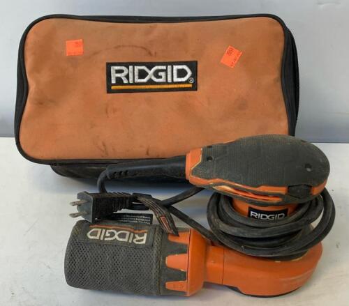 RIDGID R2601 5" Random Orbit Sander, Variable Speed 7,000-12,000 OPM, 3.5 lbs, AirGuard&trade; Dust Collection