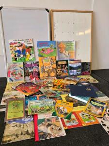 35 Mixed Kids, Educational, and Cookbooks Lot - Hardcover & Paperback, Classics, History, Science