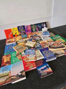 Large Mixed Lot Mystery Novels, Cookbooks, & Children&rsquo;s Books &ndash; 36+ Titles, Hardcovers & Paperbacks