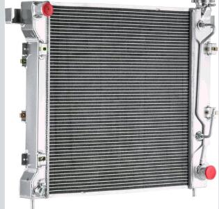 LZZLKUR 3-Row Aluminum Radiator for 1997-2000 Jeep Cherokee XJ 4.0L ( Shelf J)