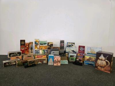 Vintage Argus 200 Slide Projector, 35mm, Original Case, 2x2 Slide Format, USA, 1959-63 & Large Lot of Vintage Avon Bottles with Original Boxes- 20+ pieces