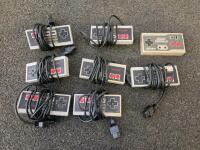 Lot of Original NES Controllers, Beeshu Control Control Joystick, SNES ProgramPad Turbo Pair - 2