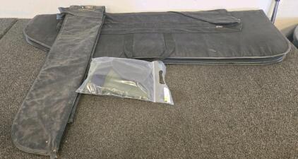 52in Black Soft Rifle/Shotgun Cases with Handles, ID Window & Accessory Bag Included