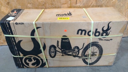 NEW Mobo Tri-ton Recumbent Three Wheeled Cruiser