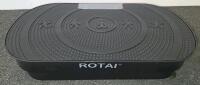 ROTAI ETF038CW Vibration Plate Exercise Machine, 330 lb Capacity, LED Touchscreen, Resistance Bands