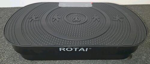 ROTAI ETF038CW Vibration Plate Exercise Machine, 330 lb Capacity, LED Touchscreen, Resistance Bands