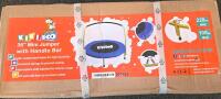 Kikidoo 36" Mini Jumper Trampoline with Adjustable Handle Bar, 220 lbs Capacity, Foldable Design - 4