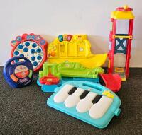 Step2 Activity Table, Crayola Easel, Ride-On Tractor & Large Children's Toy Lot - 4