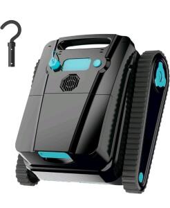 Henden H2 Robotic Pool Cleaner with Clever Navigation and Wall Climbing Capability