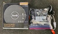 Assorted Electronics Lot: ResMed AutoSet, Robot Sweeper, VHS Collection, Accessories - 2