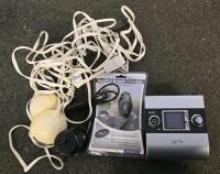 Assorted Electronics Lot: ResMed AutoSet, Robot Sweeper, VHS Collection, Accessories - 4