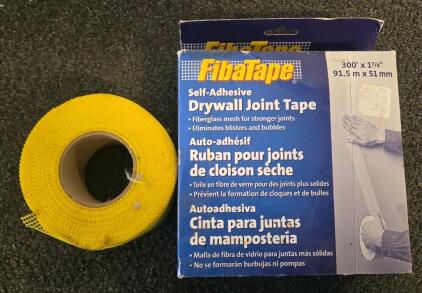 (2) Bike Tires, De Icer Fluid, Drywall Joint Tape, Hardware, and More