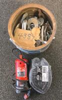(2) Bike Tires, De Icer Fluid, Drywall Joint Tape, Hardware, and More - 3