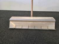 Landscaping & Concrete Tool Set &ndash; RakeWell Gauge Rake, Bull Float, Hoe, Landscape Rake - 5