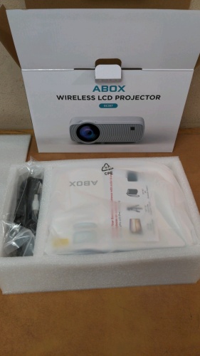 NEW Abox Wireless LCD Projector