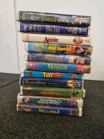 Mixed Lot Disney VHS, Letrix Food Processor(Tested), Tool Kits, Wine Sets, Kitchen Gadgets & Cutters (Shelf G) - 8