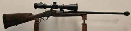 Browning Model 1885 7mm Rem Mag, Single-Shot Rifle, 28" Barrel, Athlon 6-24x50 Scope, Walnut Stock *Long Range* Serial 03075NP371