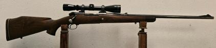 Winchester Model 70 30-06 Springfield Bolt-Action Rifle, Pre-64, Leupold Scope, Serial 132173, Walnut Stock