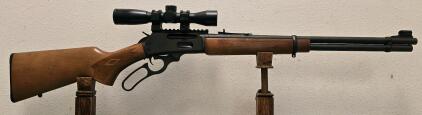 Marlin 336W .30-30 Lever-Action Rifle, 20" Barrel, Scope, Micro-Groove, Hardwood Stock MR66180H