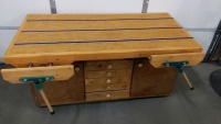 Custom Wheeled Workbench