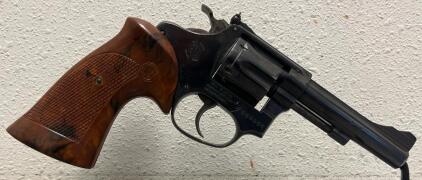 Rossi Model 511 .22 LR Double-Action Revolver, 4" Barrel, Blued, Serial 664001, Case & Extra Grip