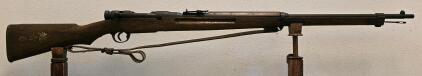 Japanese Type 38 Bolt Action Rifle 6.5 Jap, Chrysanthemum Marking, All Original Including Sling, WWII Era