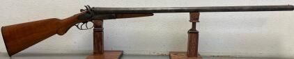 Janssen Sons & Co Side-by-Side Double-Barrel Shotgun, External Hammers, Serial #2176