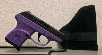 Ruger LCP .380 ACP, Purple Frame, Includes Holster & Box, SN# 379118191