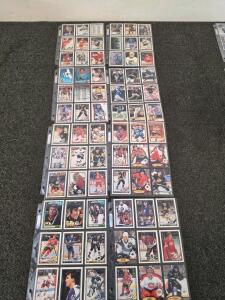 Early 1990s O-Pee-Chee, Score, Topps NHL & MLB Cards Lot, 80 Cards, Patrick Roy, Modano, Bourque