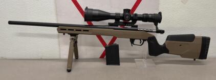 Mossberg Patriot LR Tactical 6.5 Creedmoor, Vortex Viper PST Scope, Bipod, VEVOR Hard Case