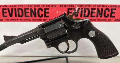 Taurus .38 Special Revolver Blued 4-inch Barrel, Serial 814126, Made in Brazil