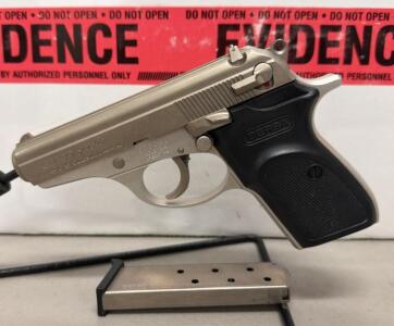 Bersa Series 95 .380 ACP Stainless Nickel, Argentina, R.S.A. Import, 3.5" Barrel, 7+1 Mag, SN 373081