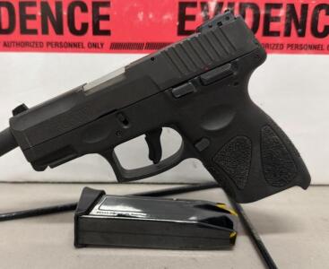 Taurus G2C PT111 G2A 9mm Pistol, 3.2" Barrel, 12+1 Capacity, Manual Safety, Serial TMA76613
